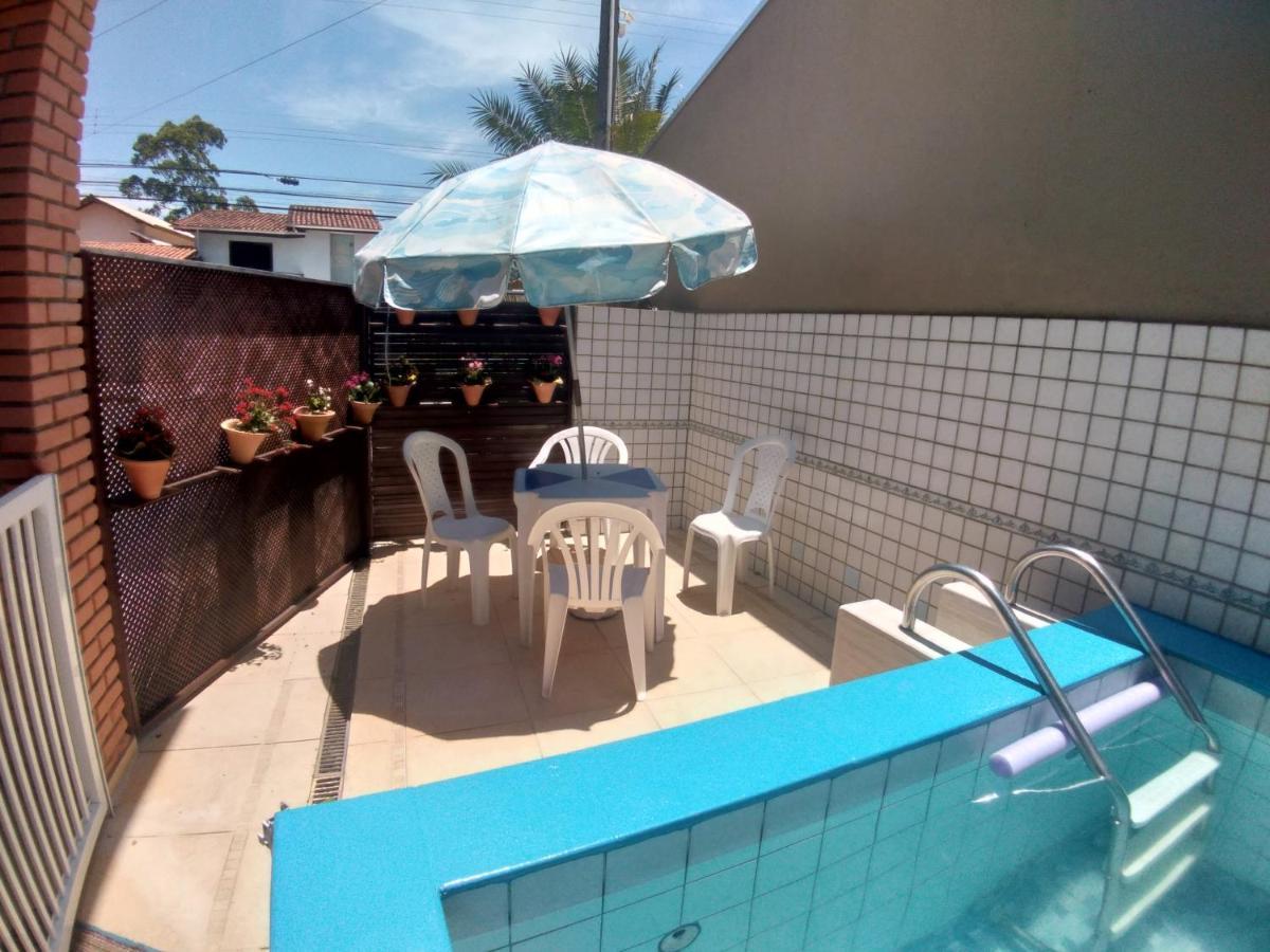 Sobrado Com Piscina Em Condomino Fechado A 150 M Da Praia Caraguatatuba Exterior foto